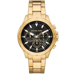 Michael Kors Greyson Mens Gold Chronograp Stainless Steel
